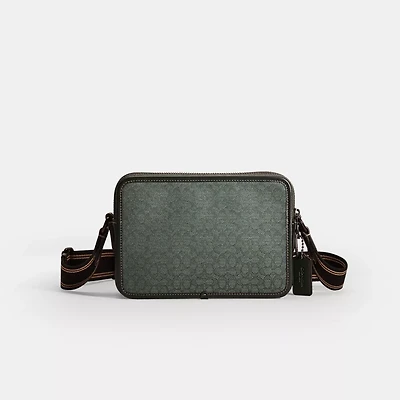 Restored Charter Crossbody 24 Micro Signature Jacquard