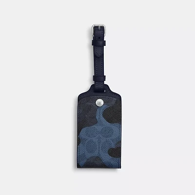 Luggage Tag In Signature Camo Print