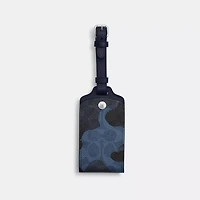 Luggage Tag In Signature Camo Print