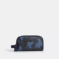 Small Travel Kit In Signature Camo Print