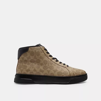 High Line Top Sneaker Signature Canvas