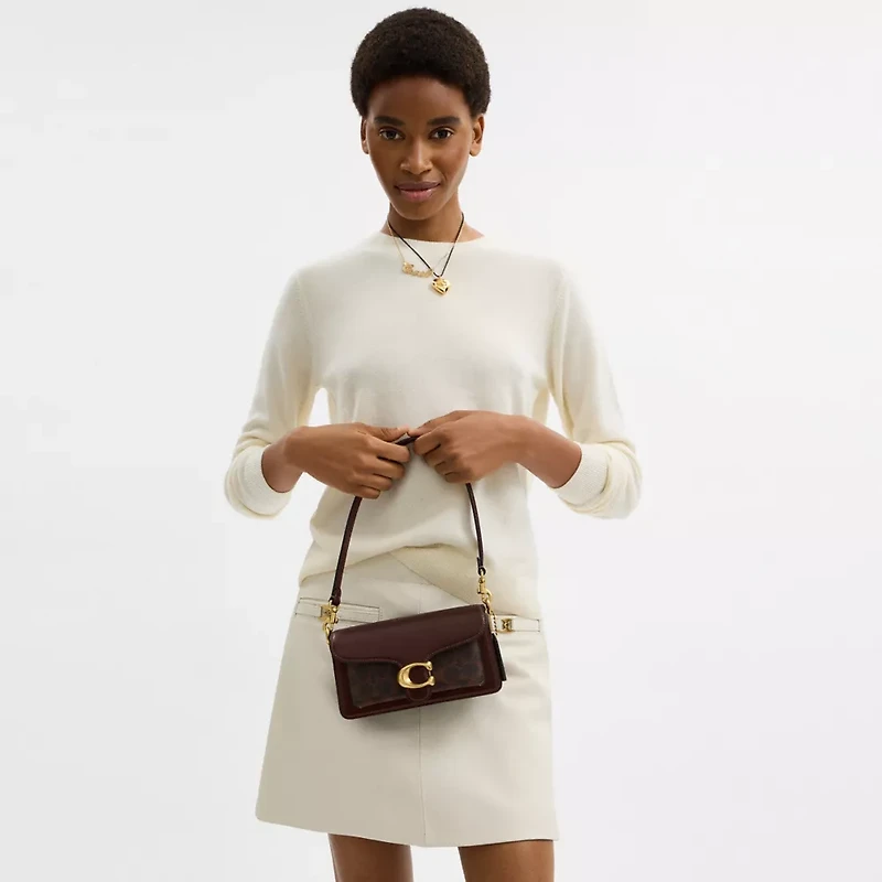 Tabby Shoulder Bag 20 In Signature Canvas