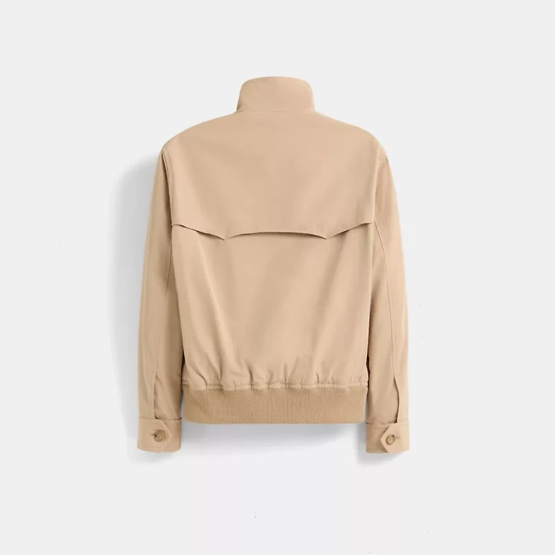 Restored Woven Harrington Jacket