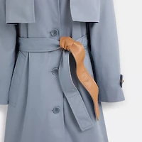 Restored Minimal Trench Coat