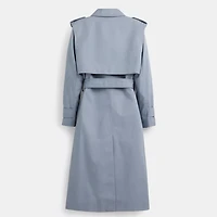 Restored Minimal Trench Coat