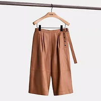 Restored Leather Culottes
