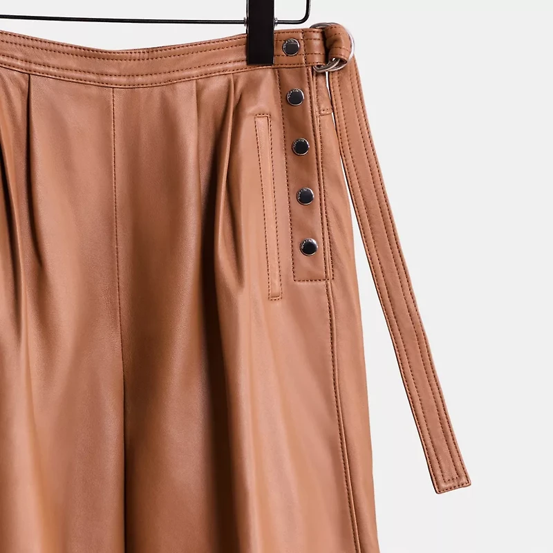 Restored Leather Culottes