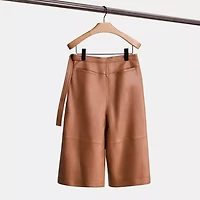 Restored Leather Culottes