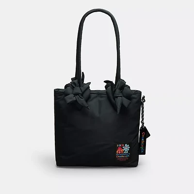 Coachtopia Loop Small Tote With Heart Appliqué