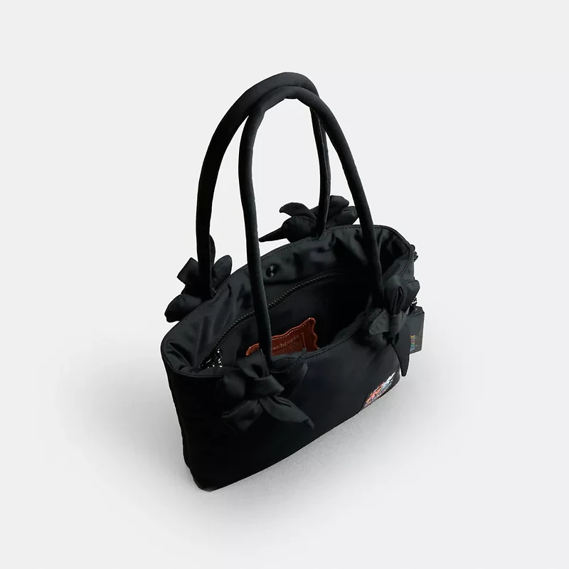 Coachtopia Loop Small Tote With Heart Appliqué