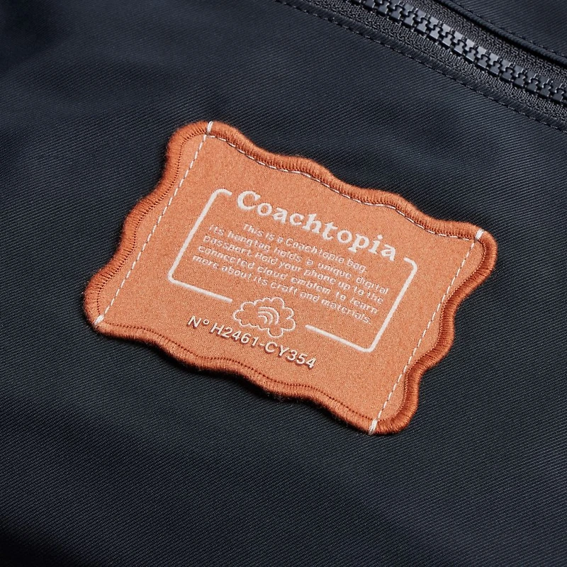 Coachtopia Loop Small Tote With Heart Appliqué