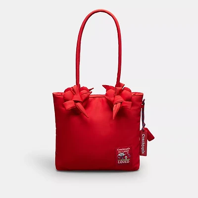 Coachtopia Loop Small Tote With Heart Appliqué