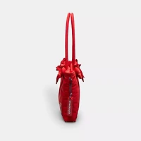 Coachtopia Loop Small Tote With Heart Appliqué