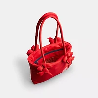 Coachtopia Loop Small Tote With Heart Appliqué