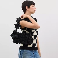 Coachtopia Loop Shoulder Bag With Floral Appliqué