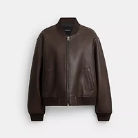 Leather Bomber