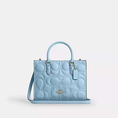 Maggie Small Tote Bag Signature Leather