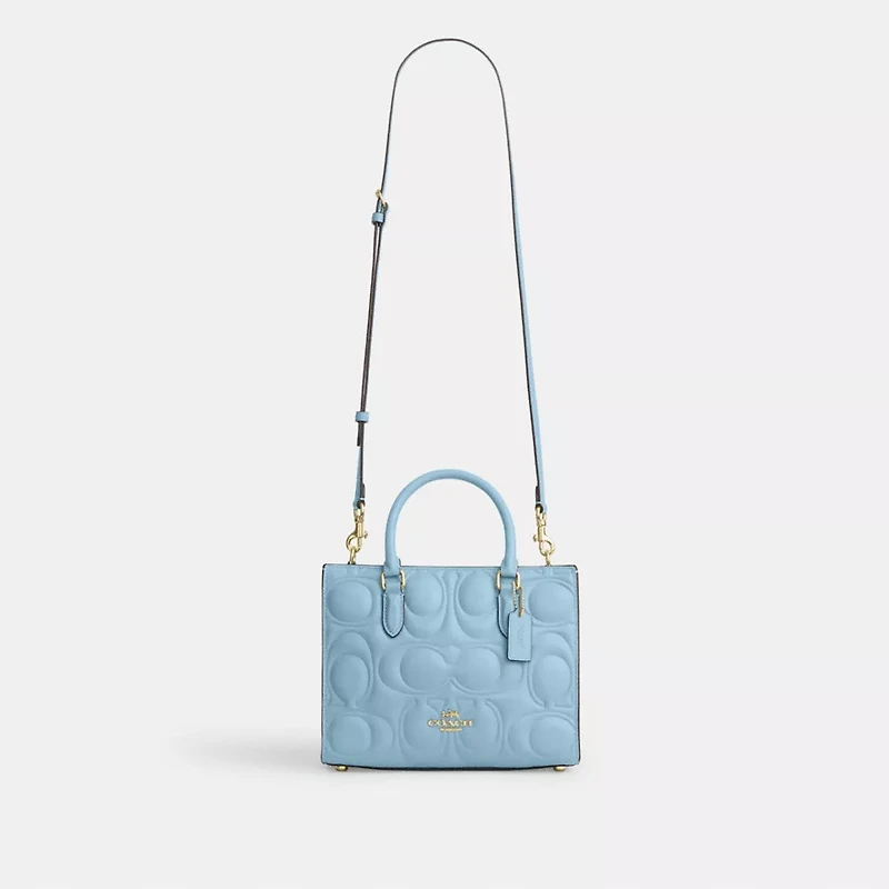 Maggie Small Tote Bag Signature Leather