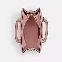 Maggie Small Tote Bag In Signature Leather