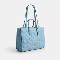 Maggie Tote Bag Signature Leather