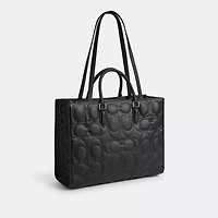 Maggie Tote Bag In Signature Leather