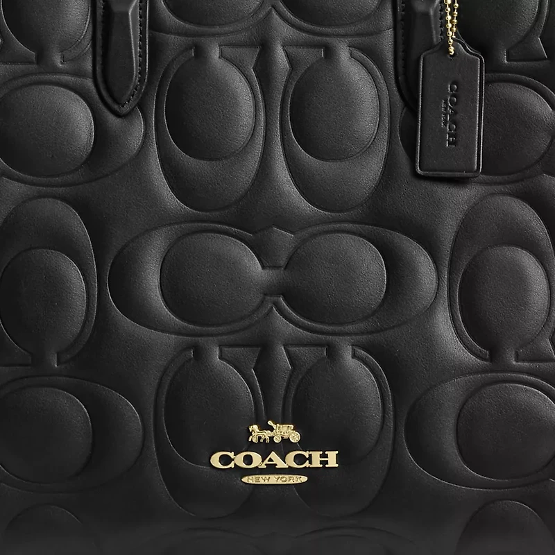 Maggie Tote Bag In Signature Leather