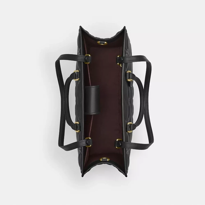 Maggie Tote Bag In Signature Leather