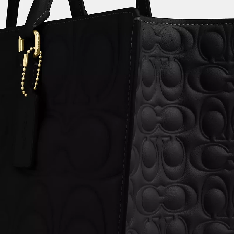 Maggie Tote Bag In Signature Leather