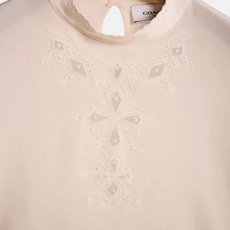 Restored Embroidered Top