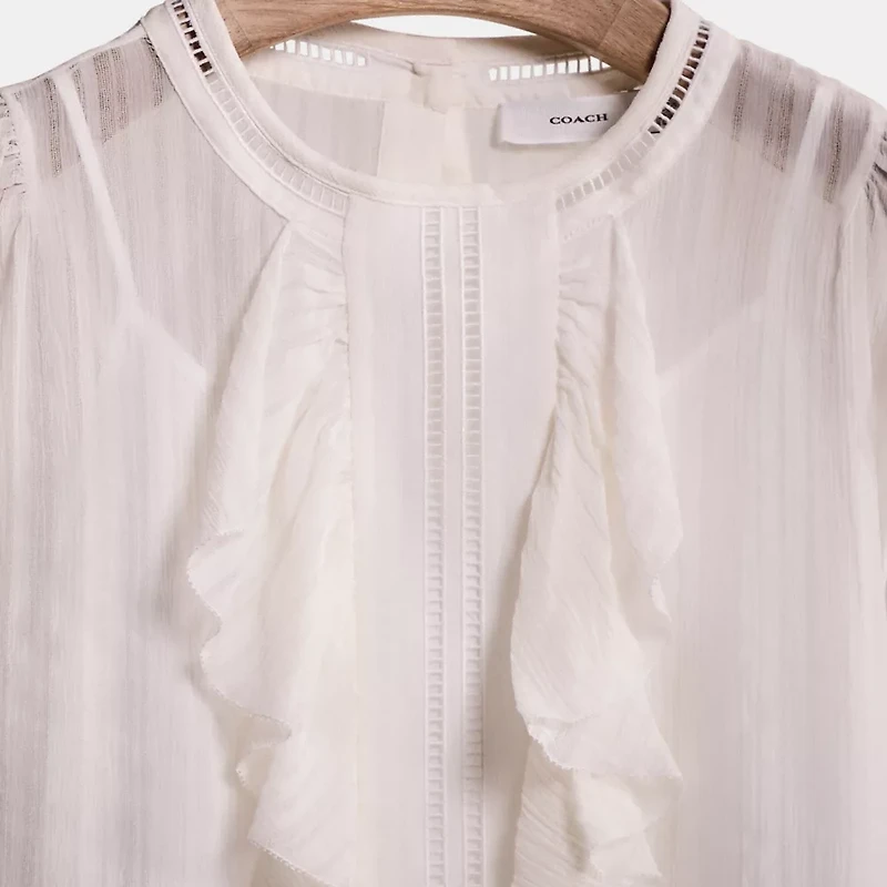 Restored Ruffle Blouse