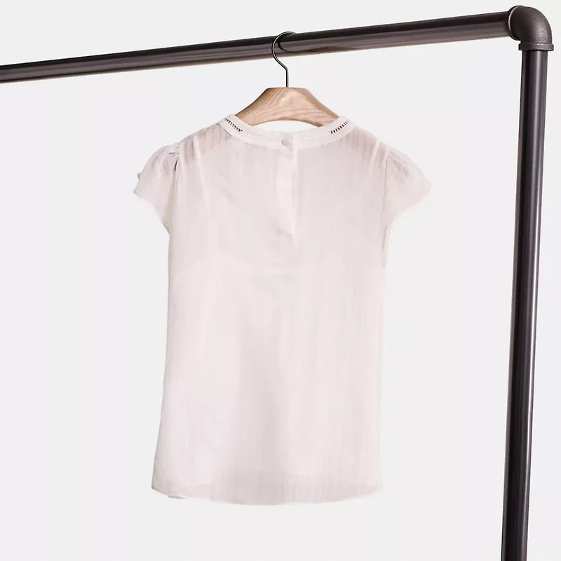 Restored Ruffle Blouse