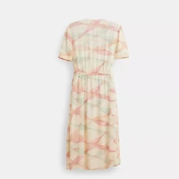 Restored Trompe L'oeil Short Sleeve Dress