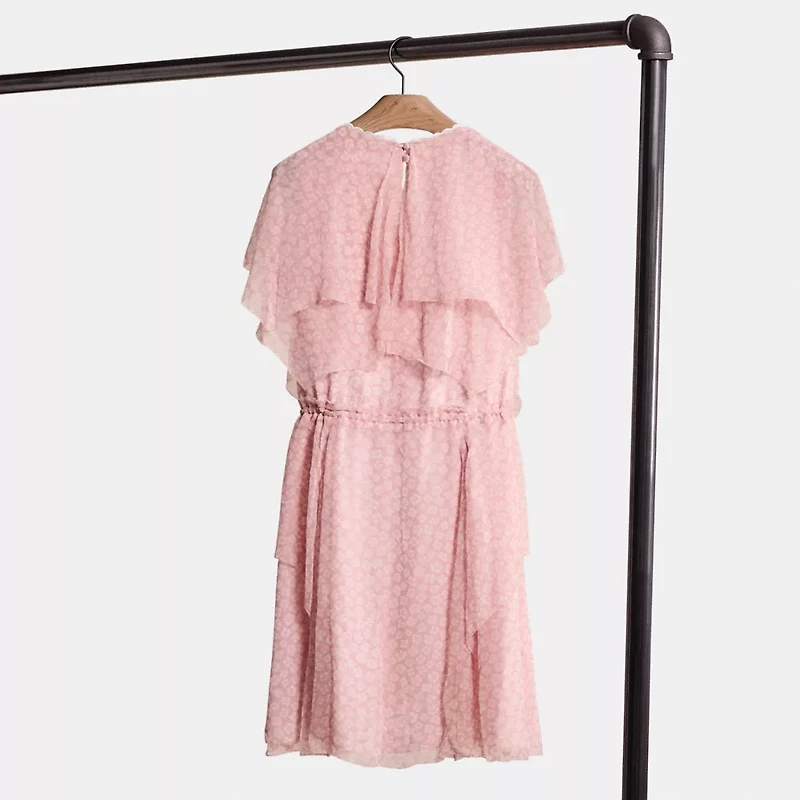 Restored Mini Viscose Party Dress
