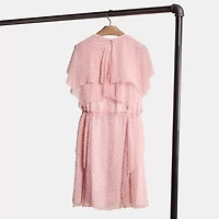 Restored Mini Viscose Party Dress