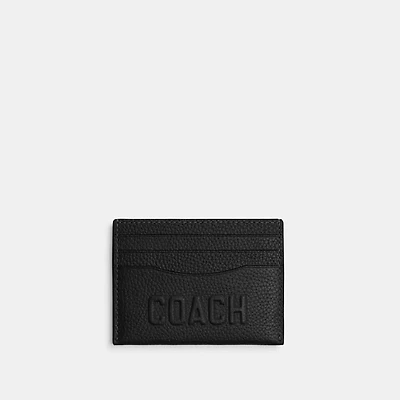 Card Case With Coach Graphic