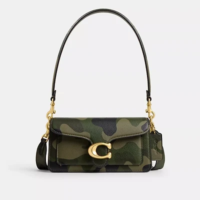 Tabby Shoulder Bag 20 With Camo Print