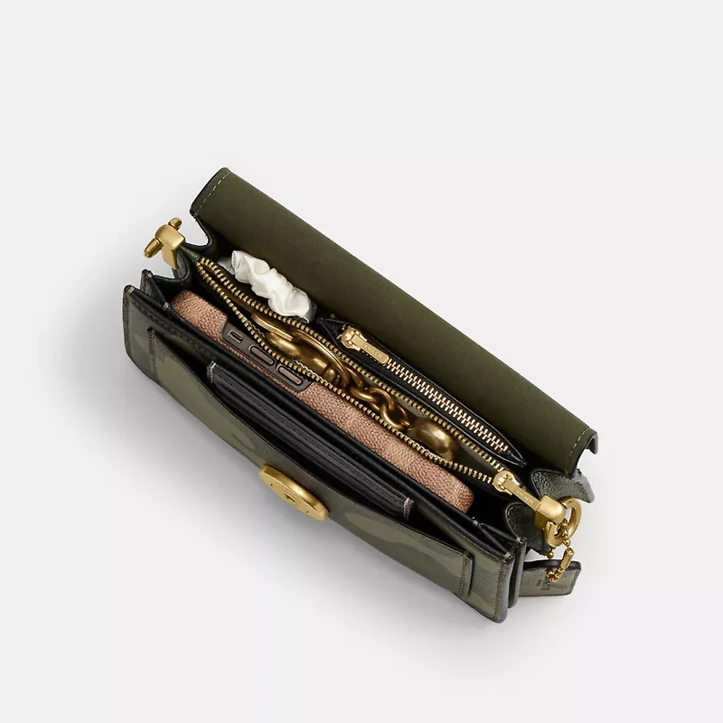 Tabby Shoulder Bag 20 With Camo Print