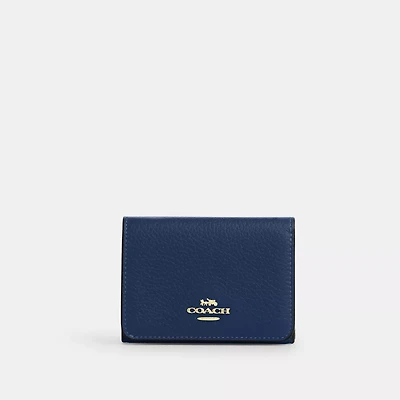 Card Holder Wallet In Signature Canvas