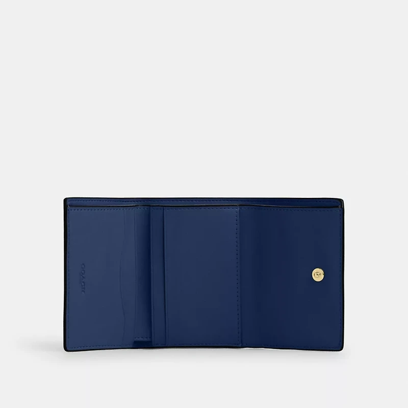 Card Holder Wallet In Signature Canvas