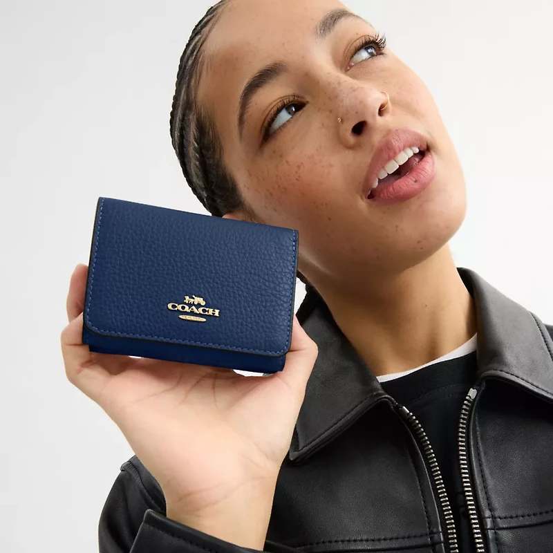 Card Holder Wallet In Signature Canvas