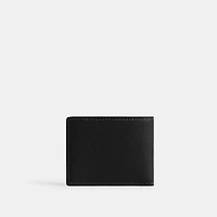 Slim Billfold Wallet With Coach Graphic