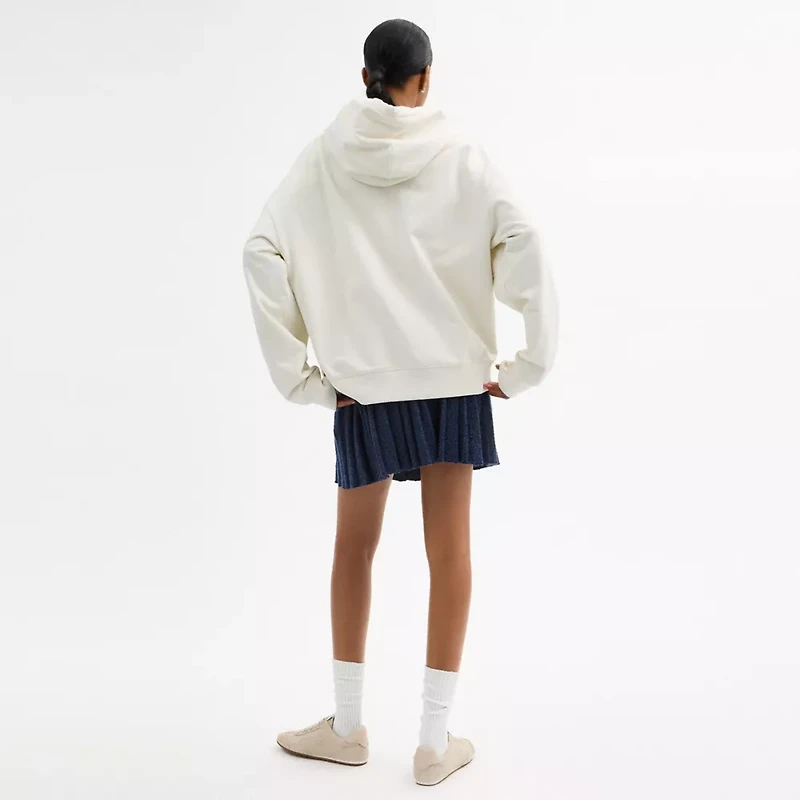Relaxed Collage Hoodie Organic Cotton