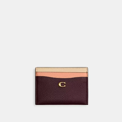 Essential Card Case In Colorblock