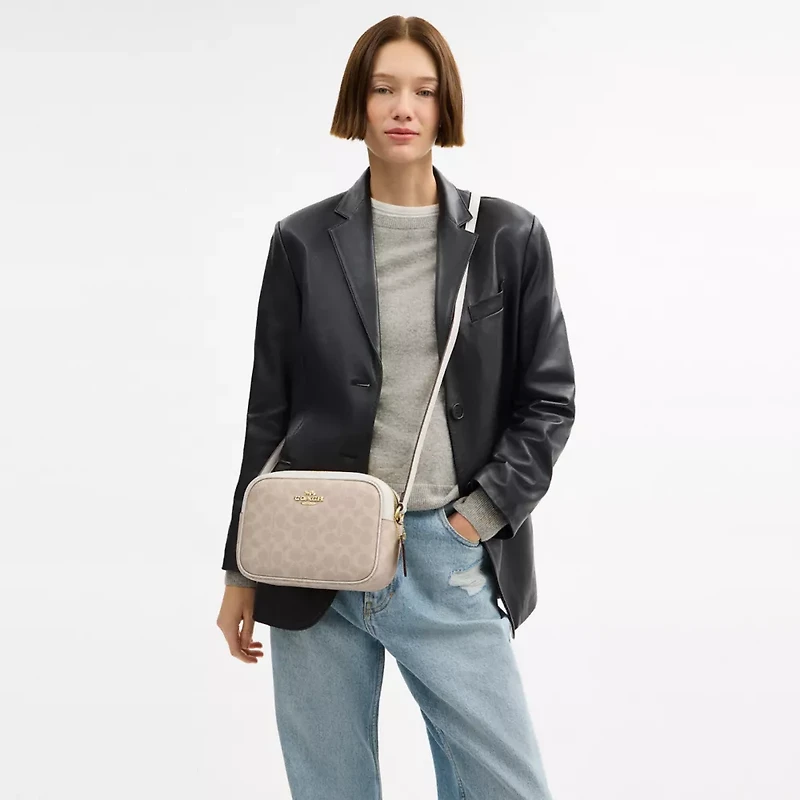 Jamie Camera Bag Signature Canvas