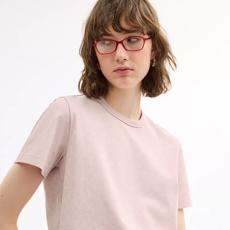 All Over Signature T-Shirt Organic Cotton