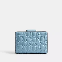 Medium Corner Zip Wallet In Signature Leather