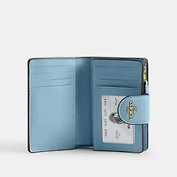 Medium Corner Zip Wallet In Signature Leather