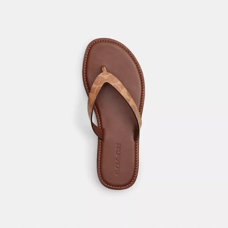 Brianna Flip Flop Signature Canvas