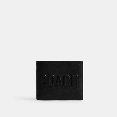 3 In 1 Wallet With Coach Graphic