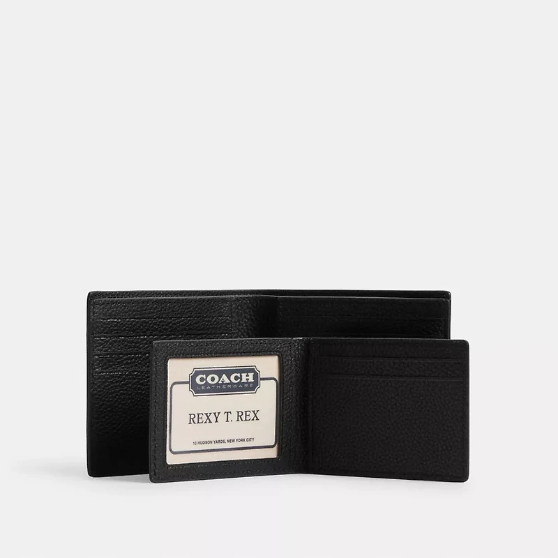 3 In 1 Wallet With Coach Graphic